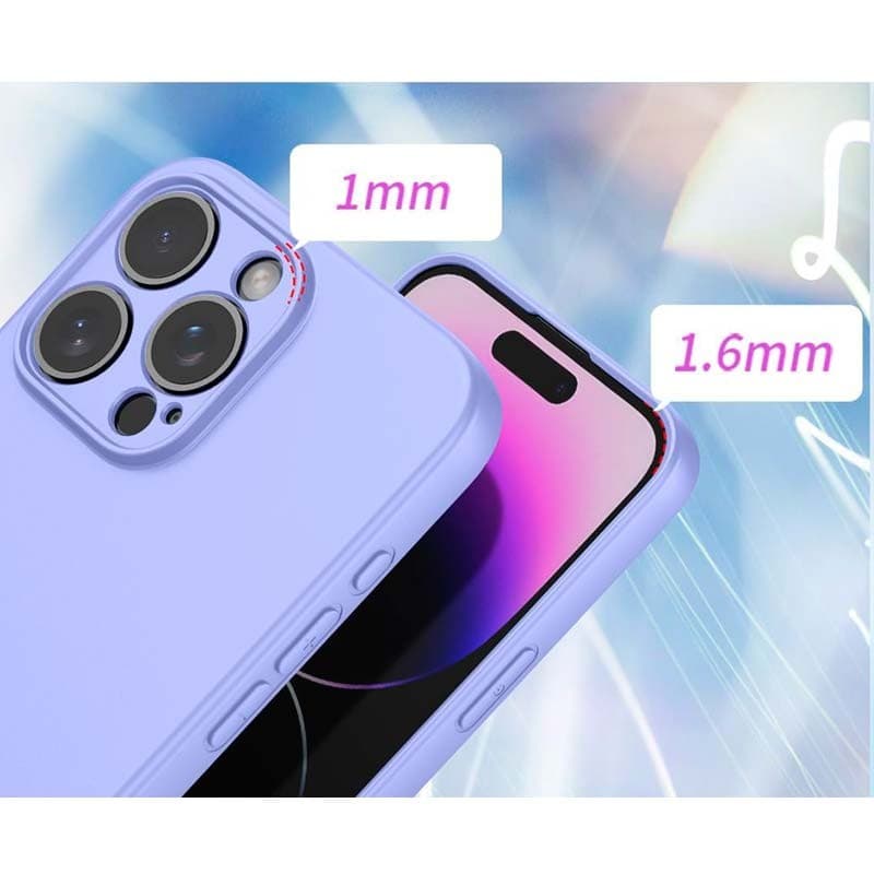 Capa Oppo A60 Square Liquid Premium Lavanda