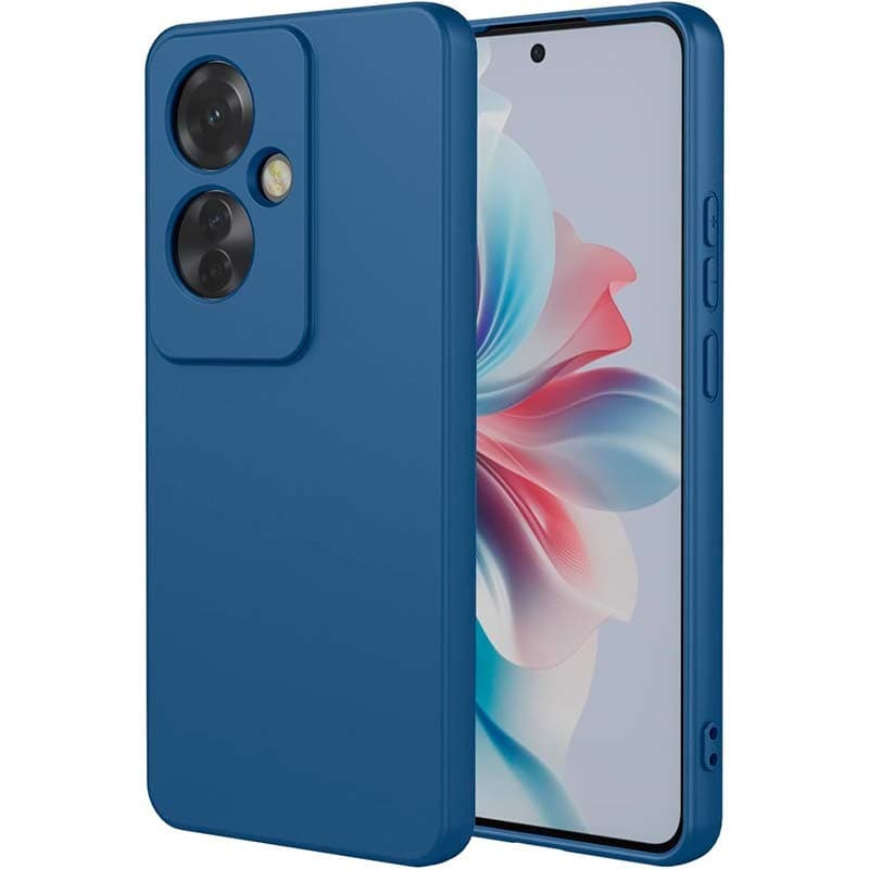 Capa Oppo Reno11 F 5G Square Liquid Premium Azul