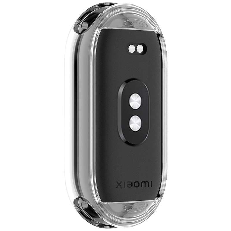 Capa PC + Vidro Temperado Xiaomi Mi Smart Band 8 Transparente