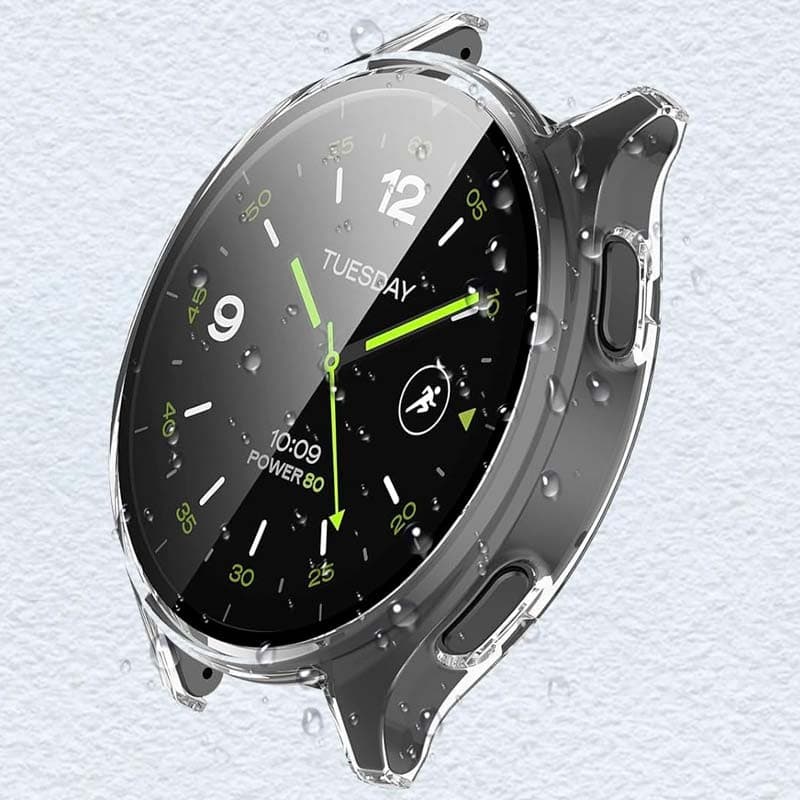 Capa PC + Vidro Temperado Xiaomi Watch 2 Transparente