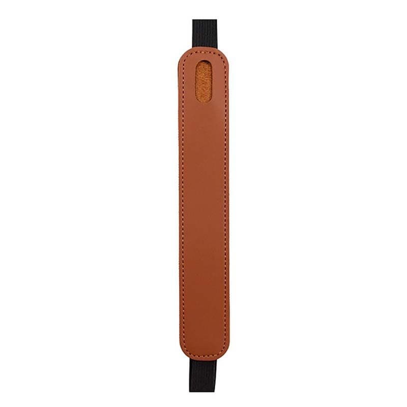 Capa PU para Stylus Pen Universal com Banda Elástica Castanho