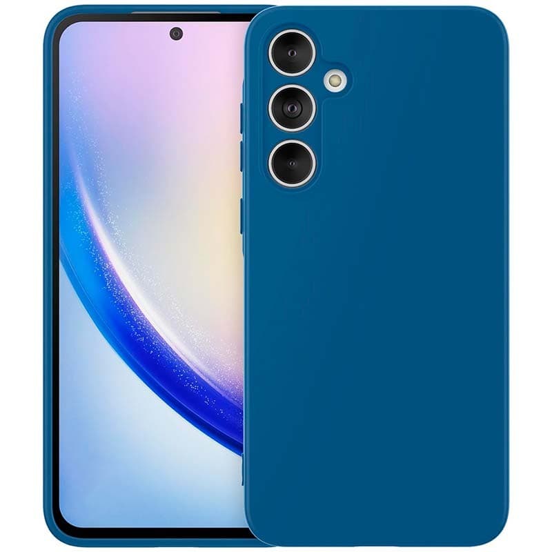 Capa Samsung Galaxy A35 5G Square Liquid Premium Azul