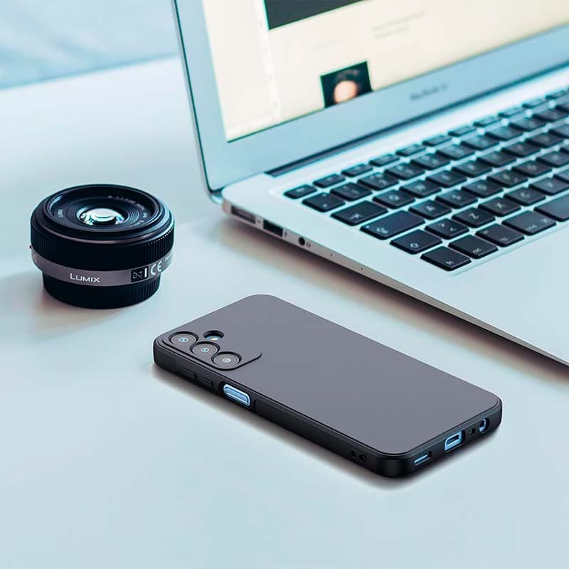 Capa Samsung Galaxy M15 5G Square Liquid Premium Preto