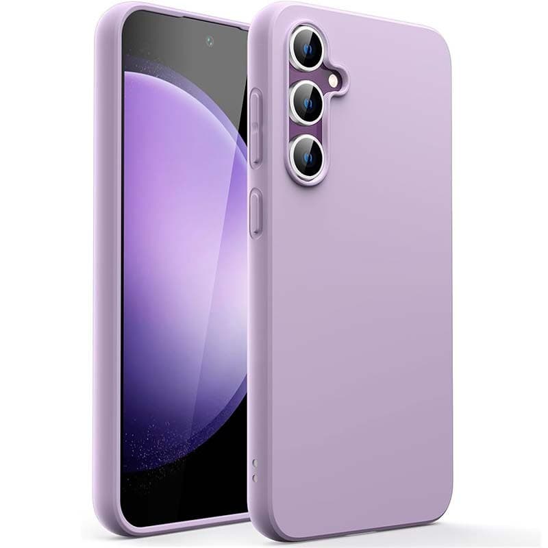 Capa Samsung Galaxy S23 FE Square Liquid Premium Lavanda