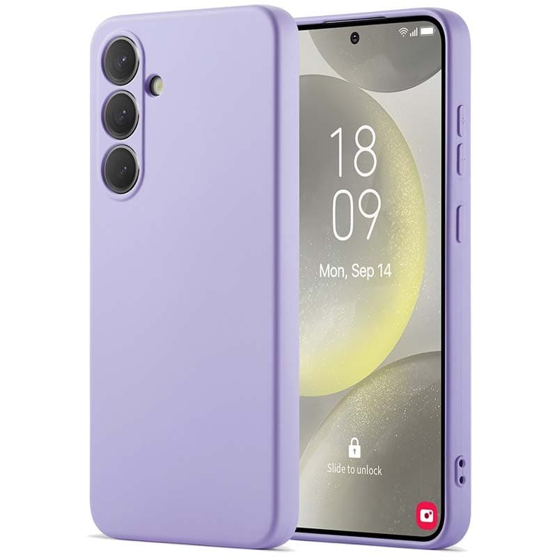 Capa Samsung Galaxy S24 FE 5G Square Liquid Premium Lavanda