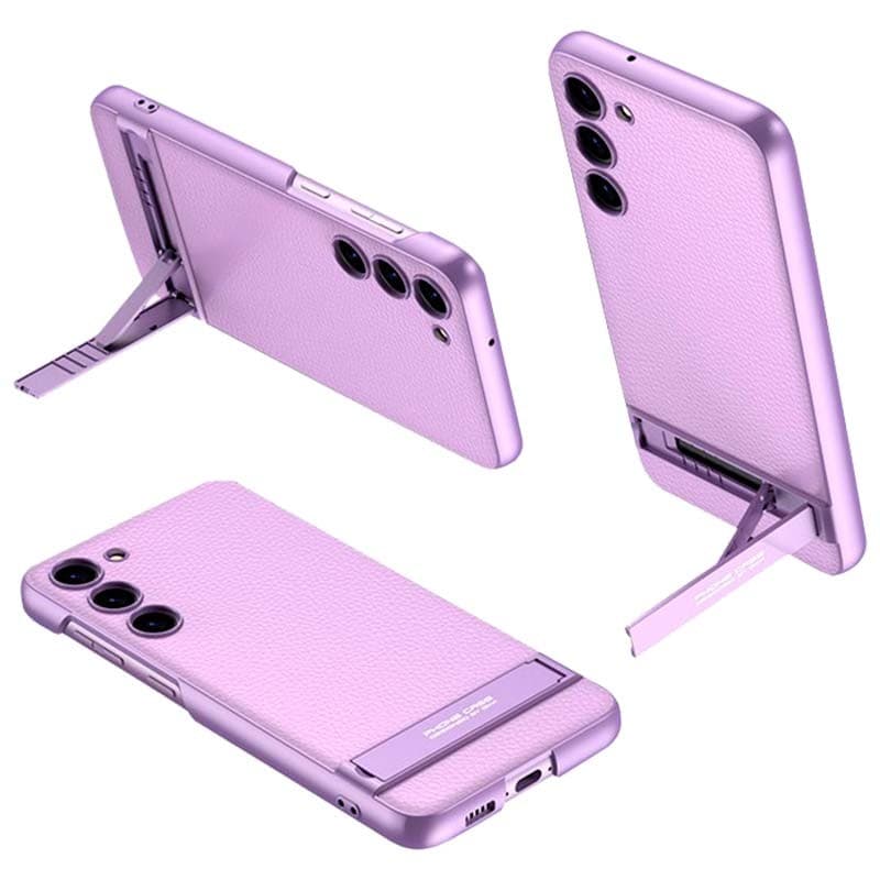 Capa Slim Samsung Galaxy S23 com Suporte Roxo