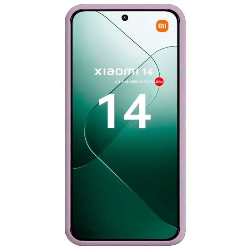 Capa Xiaomi 14 Square Liquid Premium Lavanda