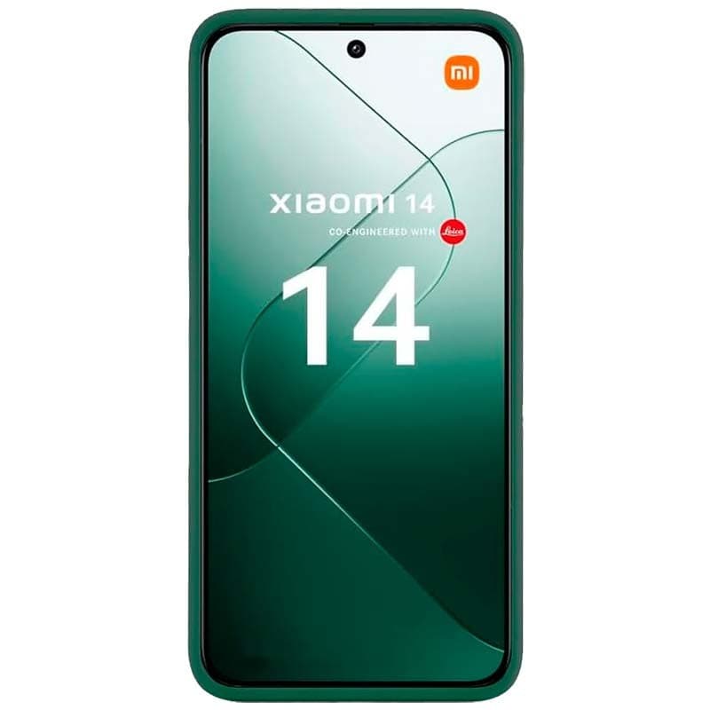 Capa Xiaomi 14 Square Liquid Premium Verde