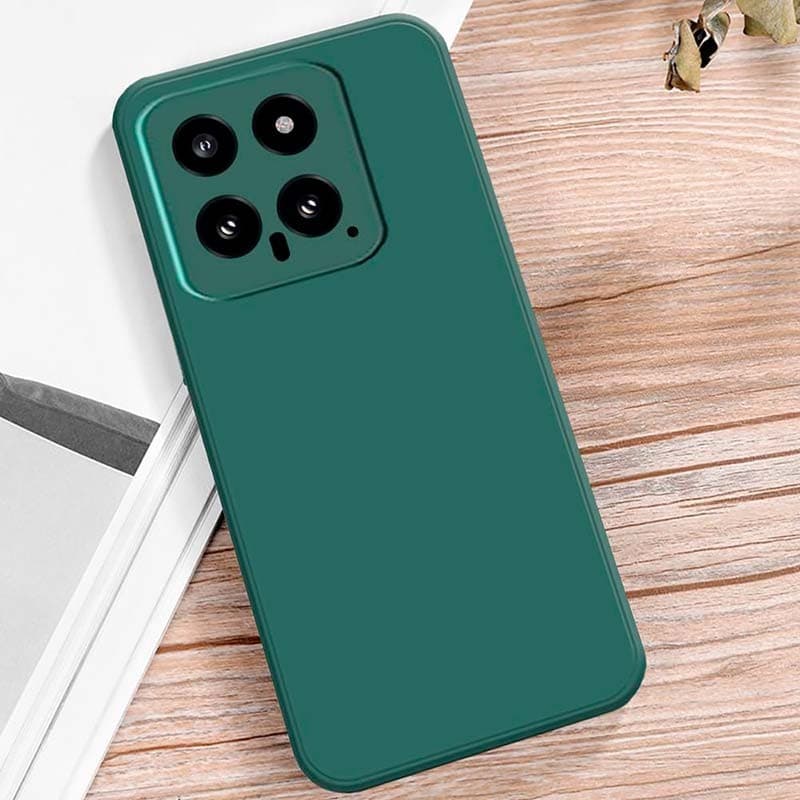Capa Xiaomi 14 Square Liquid Premium Verde