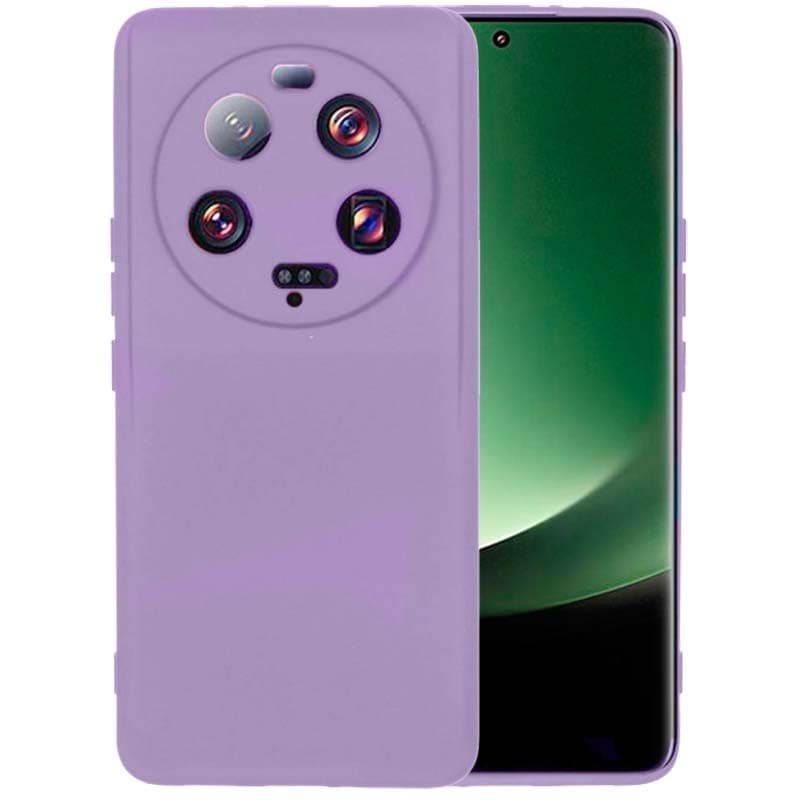 Capa Xiaomi 14 Ultra Square Liquid Premium Lavanda