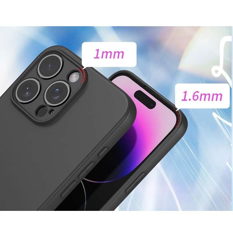 Capa Xiaomi Poco F6 5G Square Liquid Premium Preto