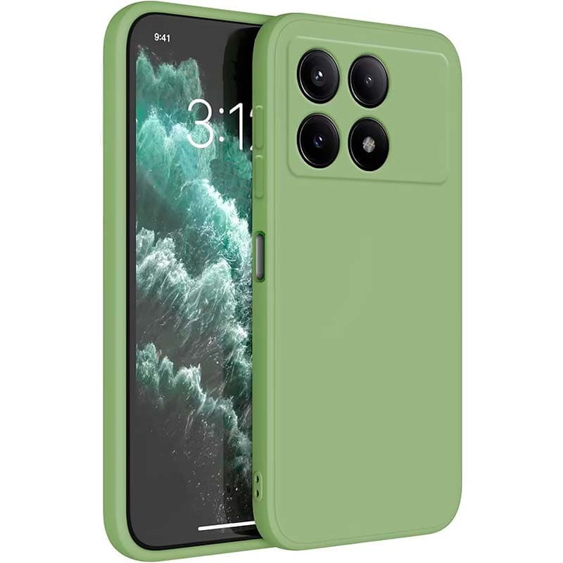 Capa Xiaomi Poco X6 Pro 5G Square Liquid Premium Verde