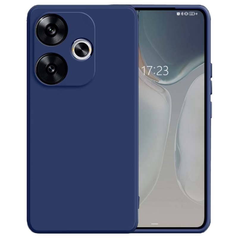 Capa Xiaomi Redmi 13 / Poco M6 4G Square Liquid Premium Azul