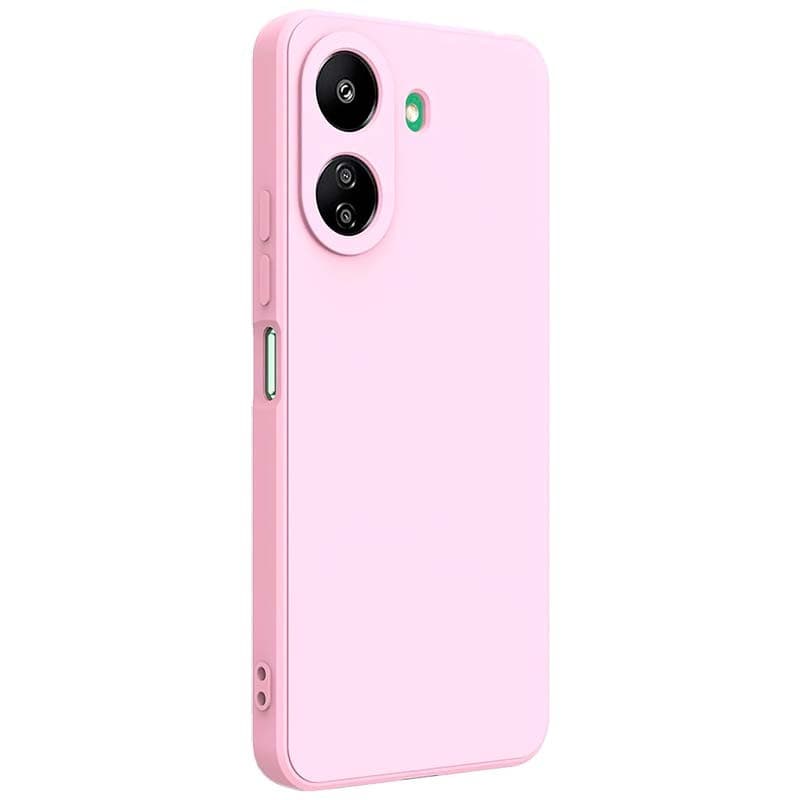 Capa Xiaomi Redmi 13C / Poco C65 / Poco M6 5G Square Liquid Premium Rosa