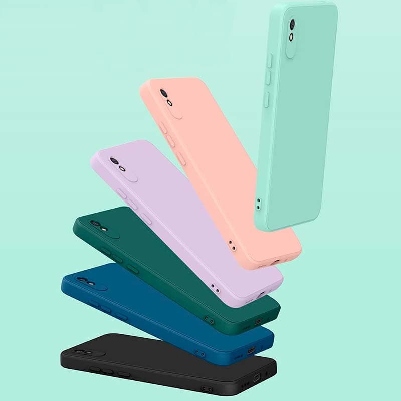 Capa Xiaomi Redmi 9A / Redmi 9AT Square Liquid Premium Verde Claro