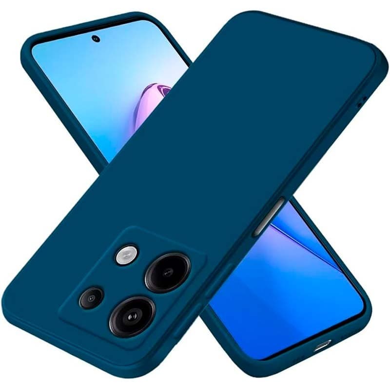 Capa Xiaomi Redmi Note 13 4G Square Liquid Premium Azul