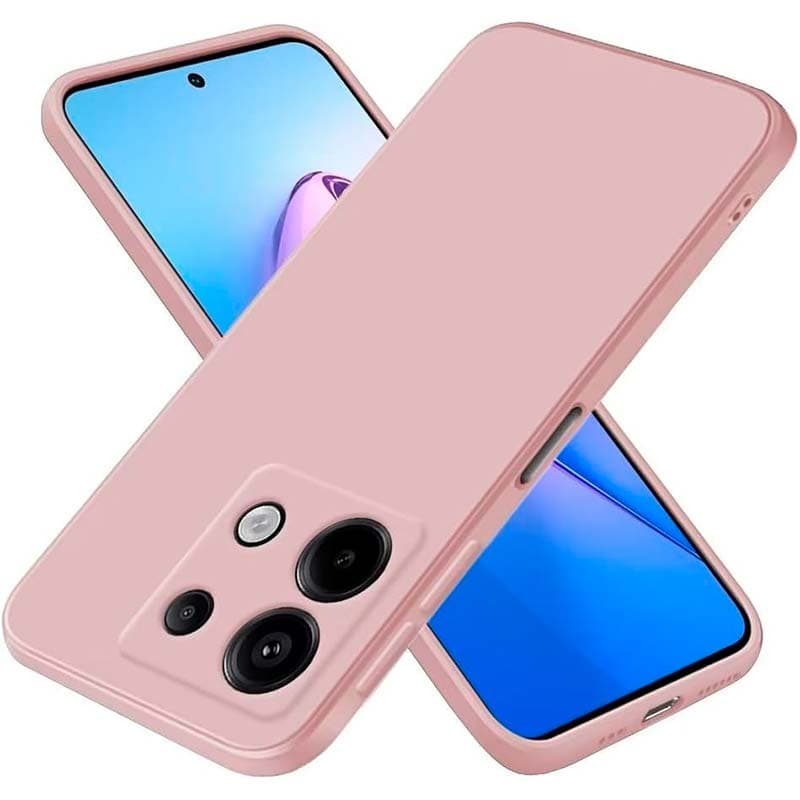 Capa Xiaomi Redmi Note 13 4G Square Liquid Premium Rosa