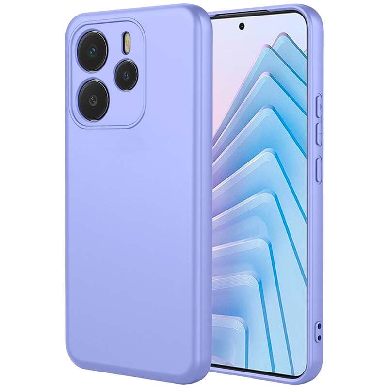Capa Xiaomi Redmi Note 14 4G Square Liquid Premium Lavanda