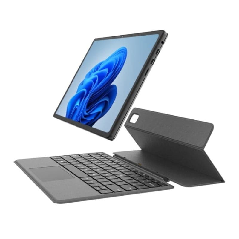Capa com teclado para Jumper EZpad V12 Pro Preto