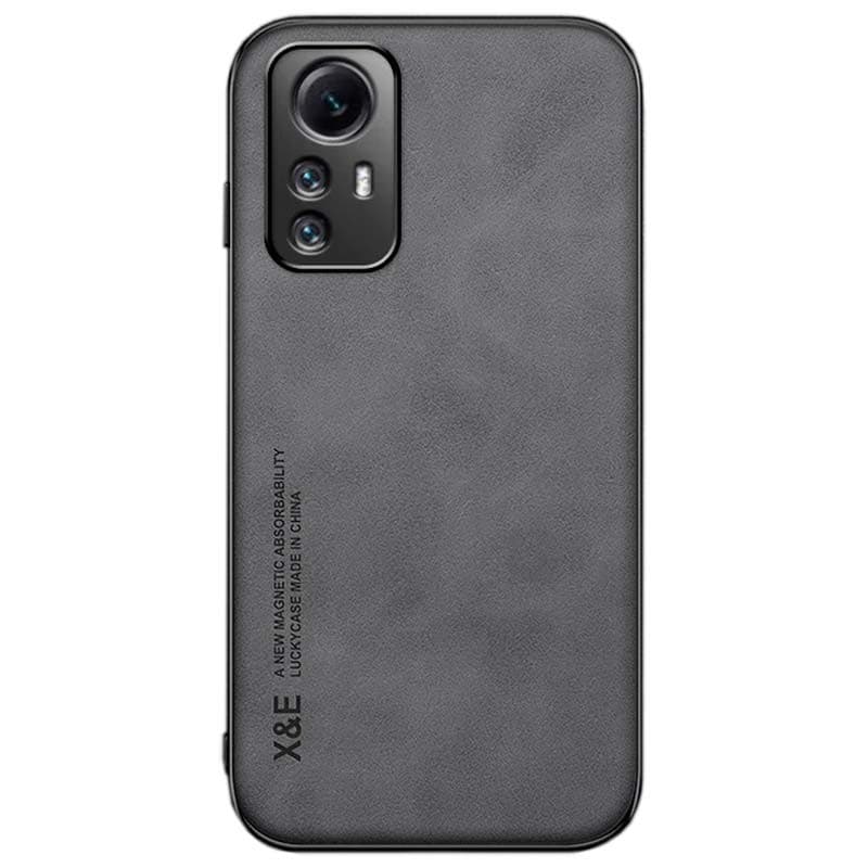 Capa de couro PU Xiaomi Redmi Note 12S Preto