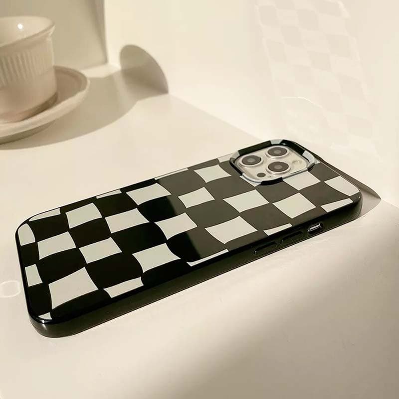 Capa de silicone Apple iPhone 14 Pro Stylish Chess