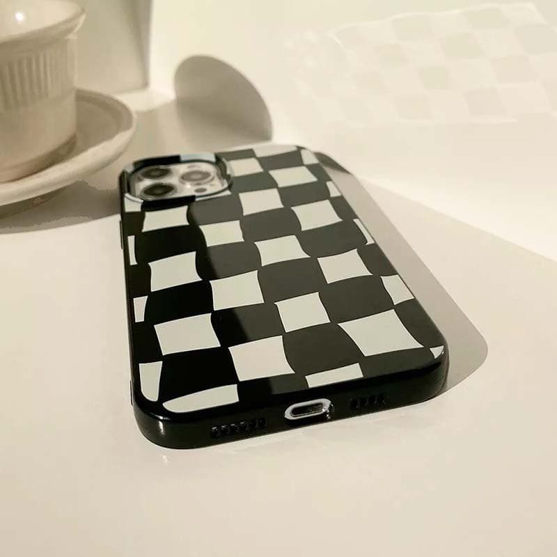 Capa de silicone Apple iPhone 14 Pro Stylish Chess