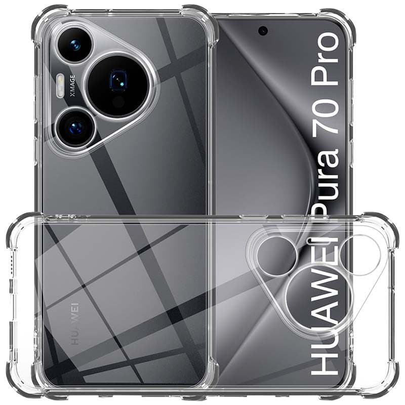 Capa de silicone Reinforced Huawei Pura 70 Pro 5G
