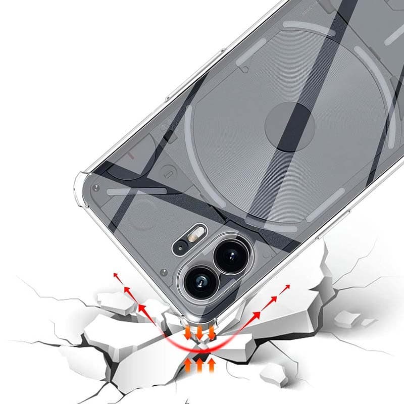 Capa de silicone Reinforced Nothing Phone 2 5G