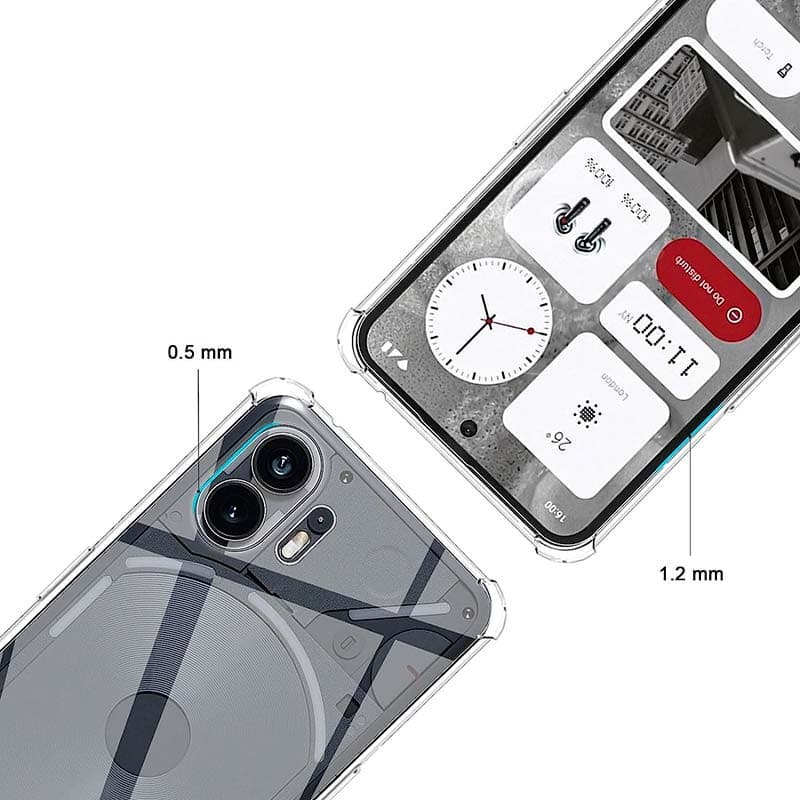 Capa de silicone Reinforced Nothing Phone 2 5G