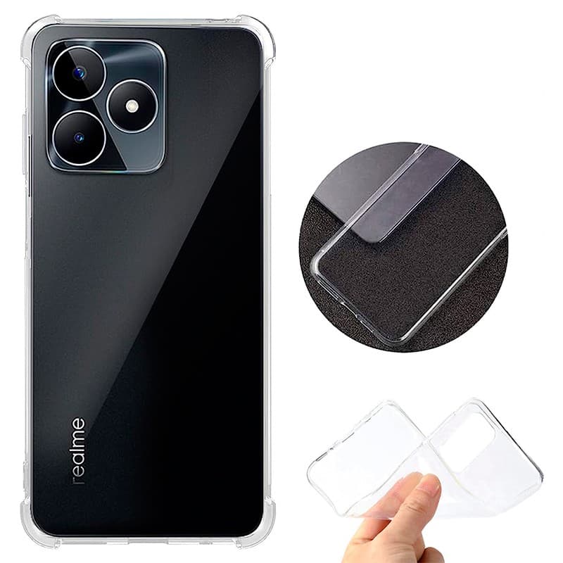 Capa de silicone Reinforced Realme C51 / Note 50