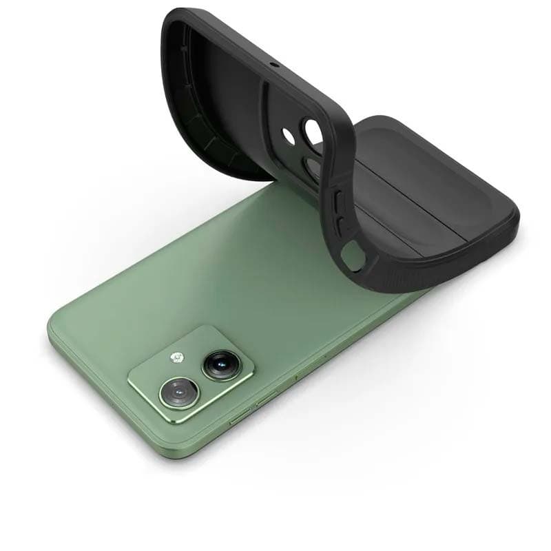 Capa de silicone Wave Motorola Moto G54 Borgonha
