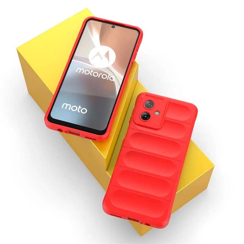 Capa de silicone Wave Motorola Moto G54 Vermelho