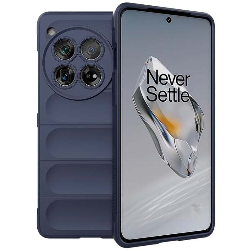 Capa de silicone Wave Oneplus 12 Azul Escuro
