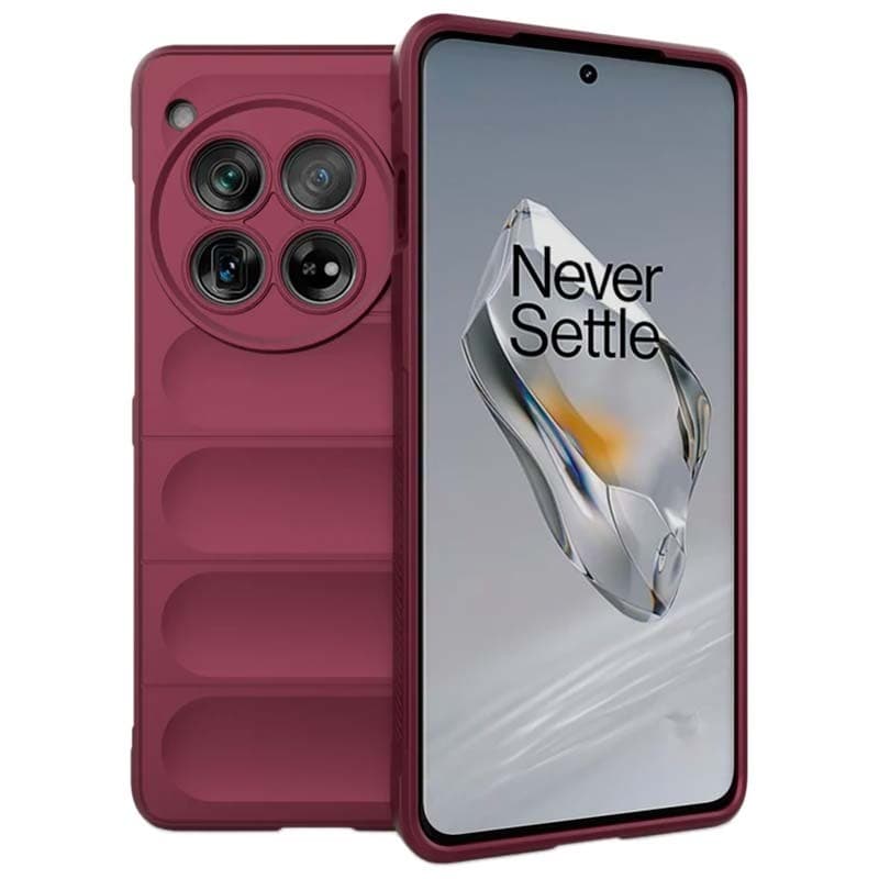 Capa de silicone Wave Oneplus 12 Borgonha