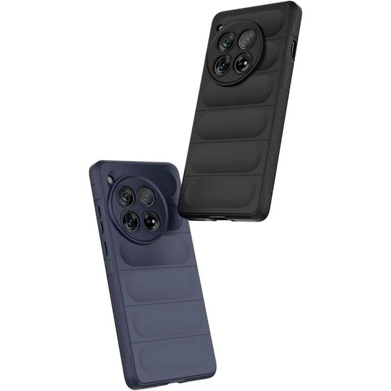Capa de silicone Wave Oneplus 12 Cinzento Escuro