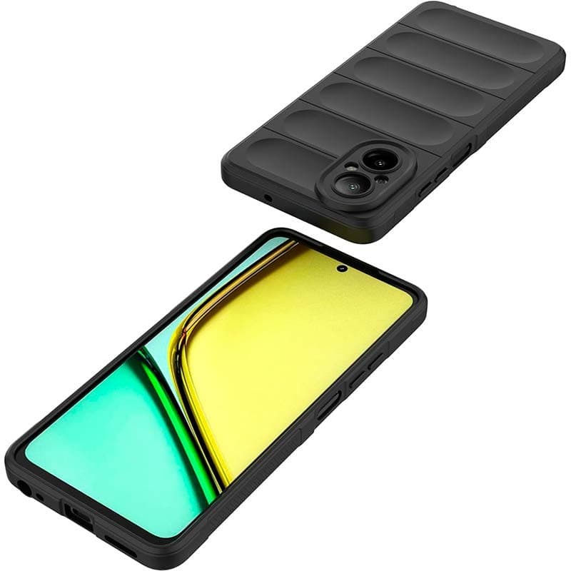 Capa de silicone Wave Realme C67 4G Preto