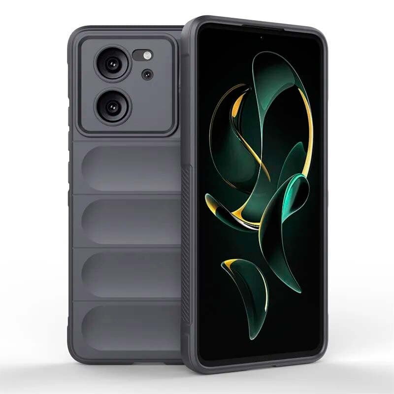 Capa de silicone Wave Xiaomi 13T / 13T Pro Cinzento