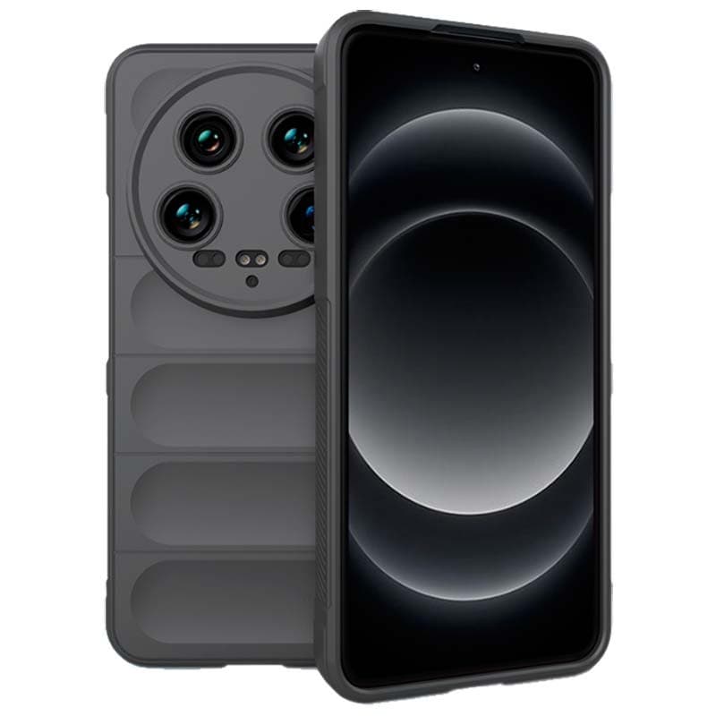 Capa de silicone Wave Xiaomi 14 Ultra Cinzento Escuro