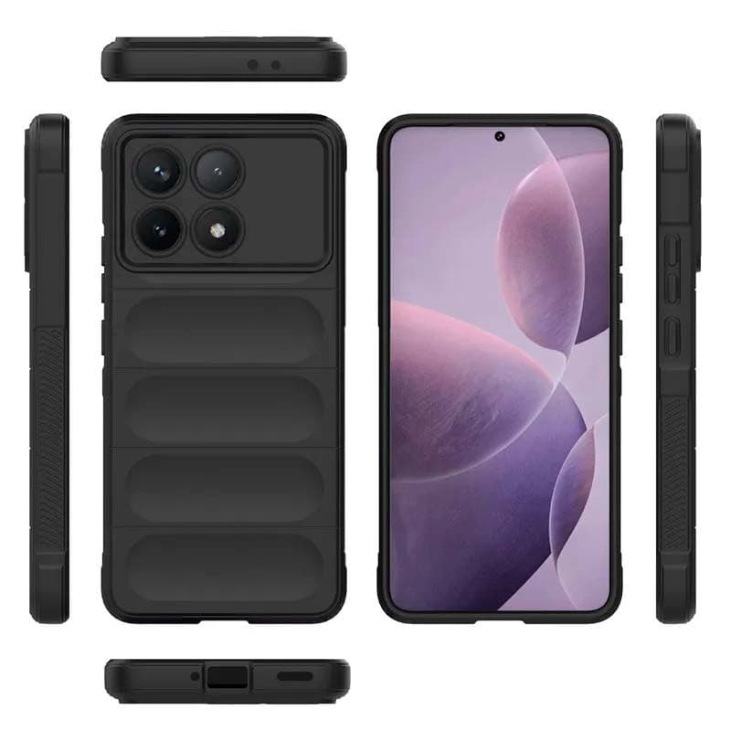 Capa de silicone Wave Xiaomi Poco X6 Pro 5G Vermelho