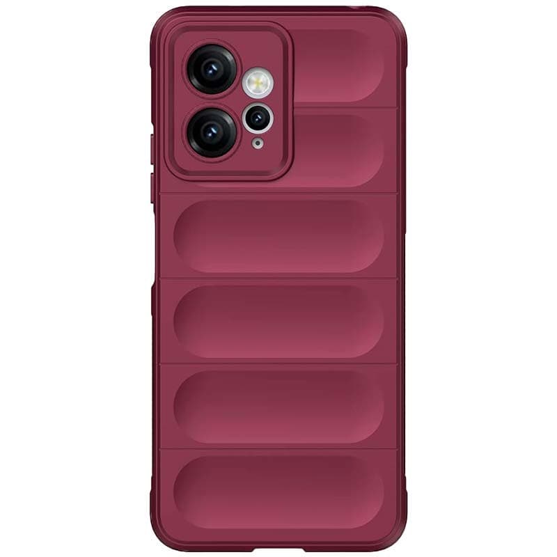 Capa de silicone Wave Xiaomi Redmi Note 12 4G Pro Borgonha