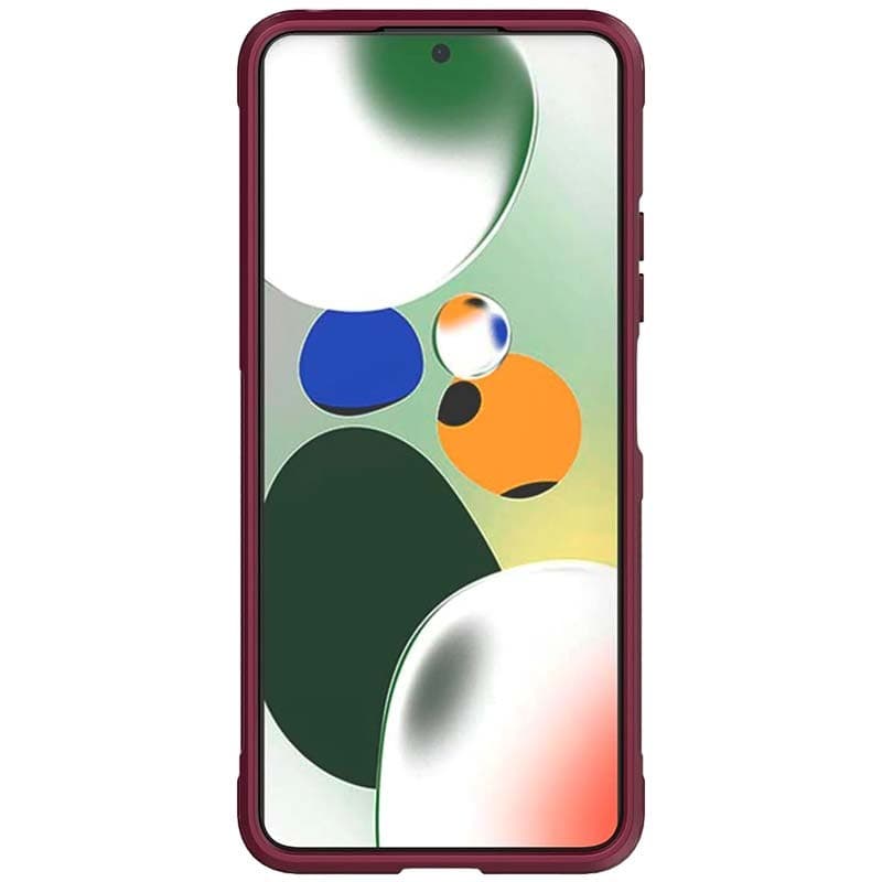 Capa de silicone Wave Xiaomi Redmi Note 12 4G Pro Borgonha
