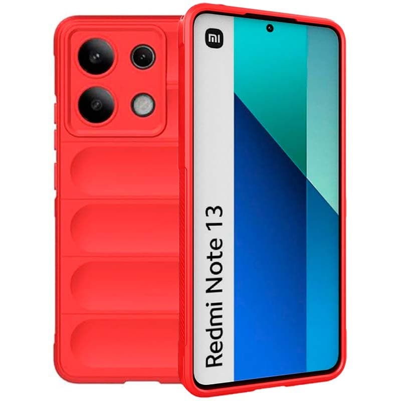 Capa de silicone Wave Xiaomi Redmi Note 13 4G Vermelho