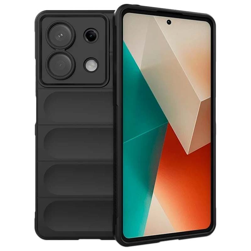 Capa de silicone Wave Xiaomi Redmi Note 13 5G Preto