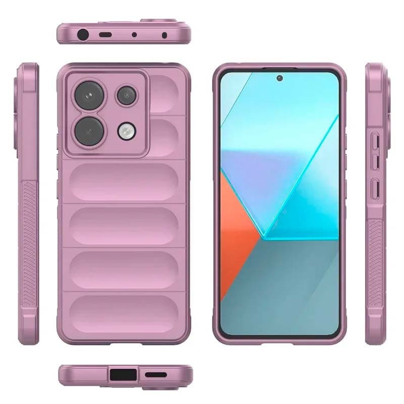 Capa de silicone Wave Xiaomi Redmi Note 13 Pro 5G / Poco X6 5G Lavanda
