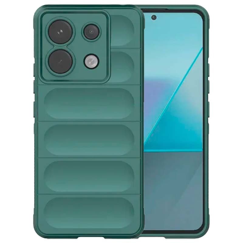 Capa de silicone Wave Xiaomi Redmi Note 13 Pro 5G / Poco X6 5G Verde