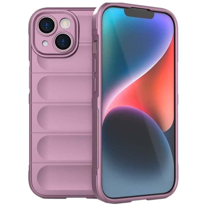Capa de silicone Wave iPhone 15 Plus Lavanda