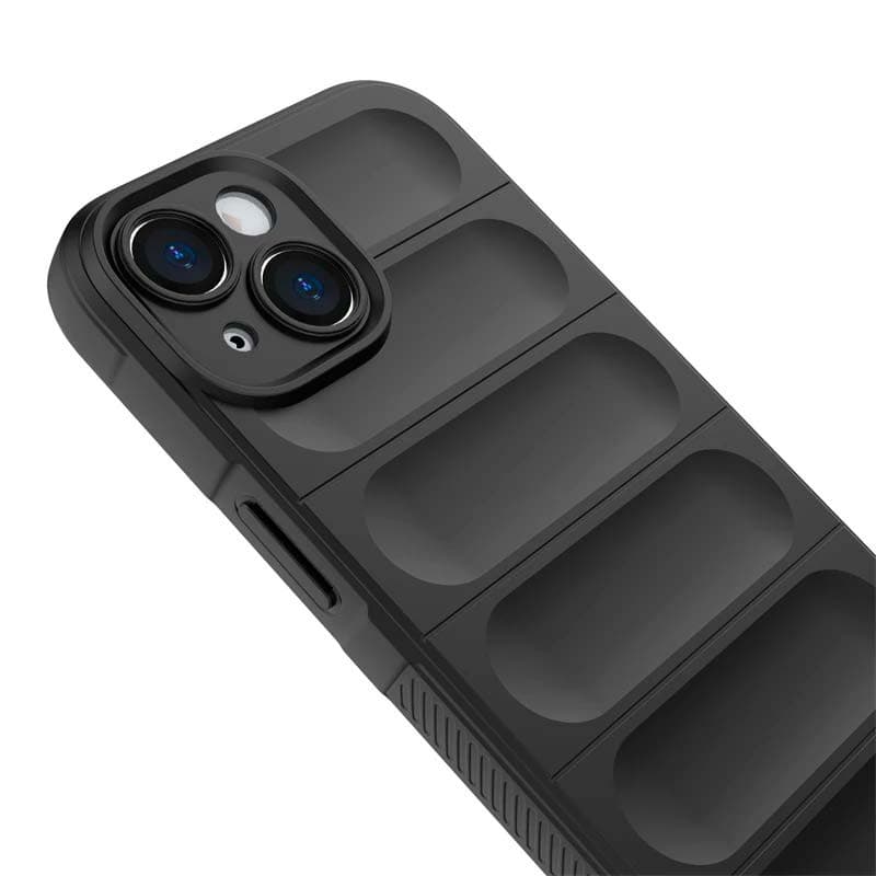 Capa de silicone Wave iPhone 15 Preto