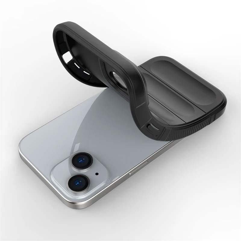 Capa de silicone Wave iPhone 15 Preto
