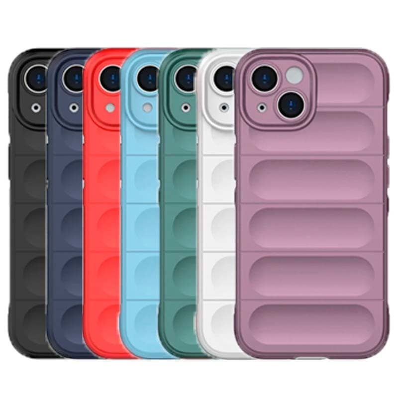Capa de silicone Wave iPhone 15 Preto