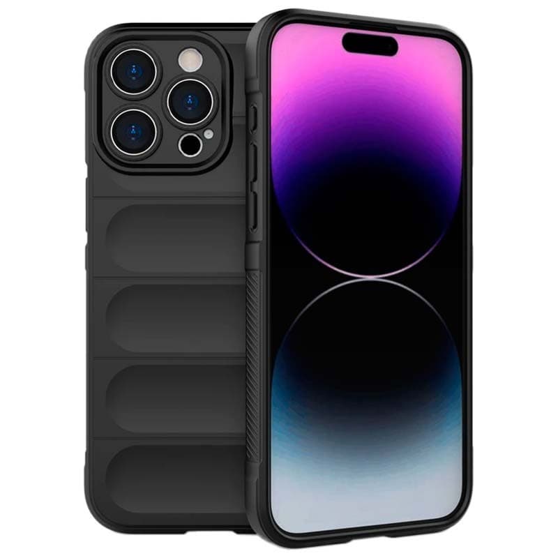 Capa de silicone Wave iPhone 15 Pro Max Preto